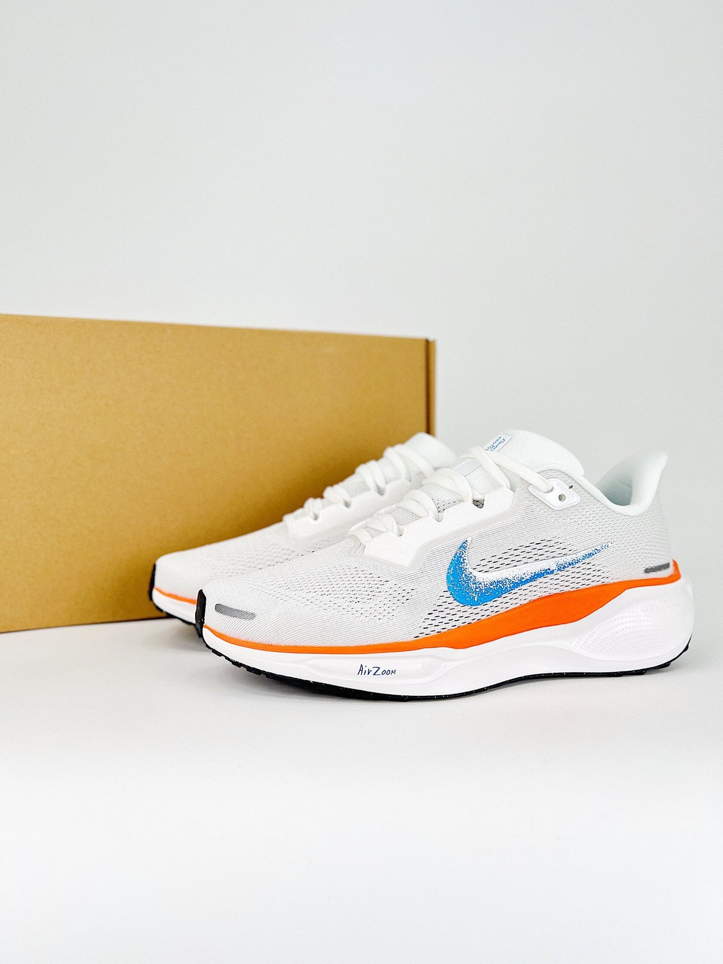 Tênis Nike Air Zoom Pegasus 41 azul laranja