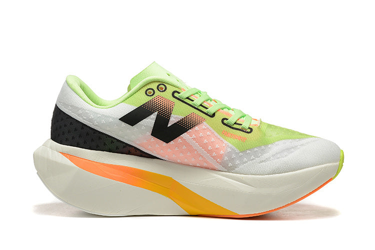Tênis New Balance FuelCell SuperComp Elite v4 'White Lime Mango'