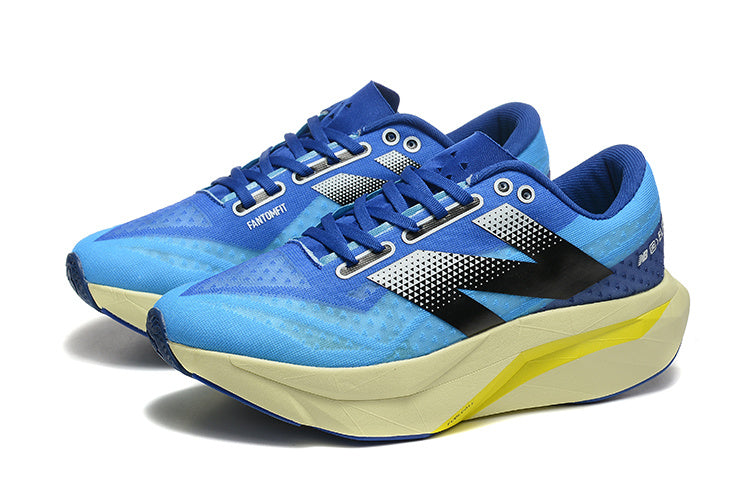 New Balance FuelCell Rebel v4  Shoes - Blue/Lime