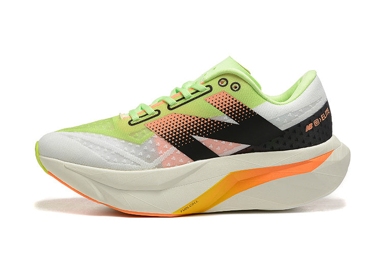 Tênis New Balance FuelCell SuperComp Elite v4 'White Lime Mango'