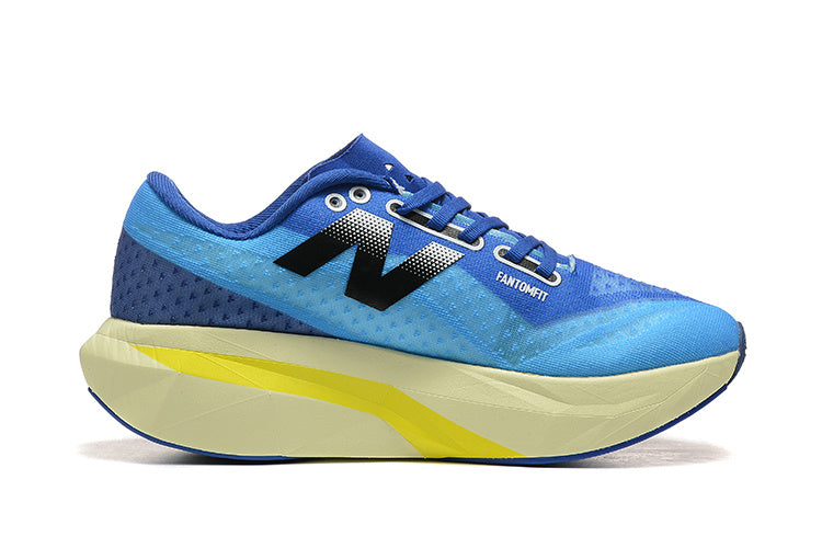 New Balance FuelCell Rebel v4  Shoes - Blue/Lime