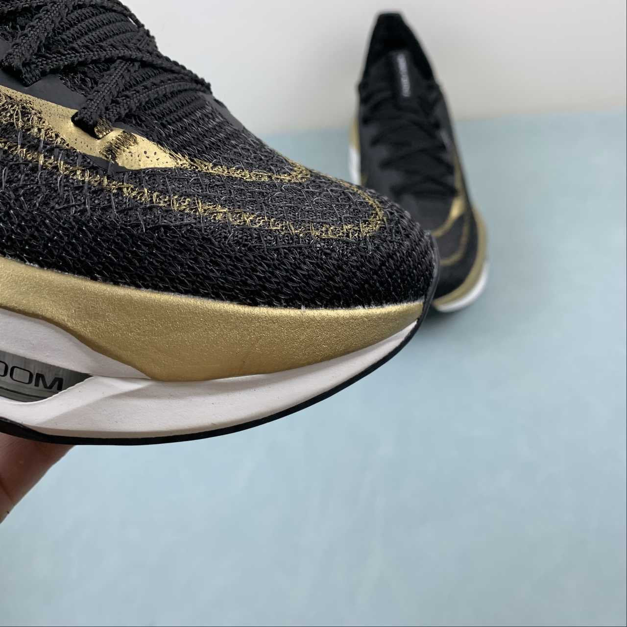Tênis Air Zoom Alphafly NEXT% 2 'Black Gold' DN3555-001