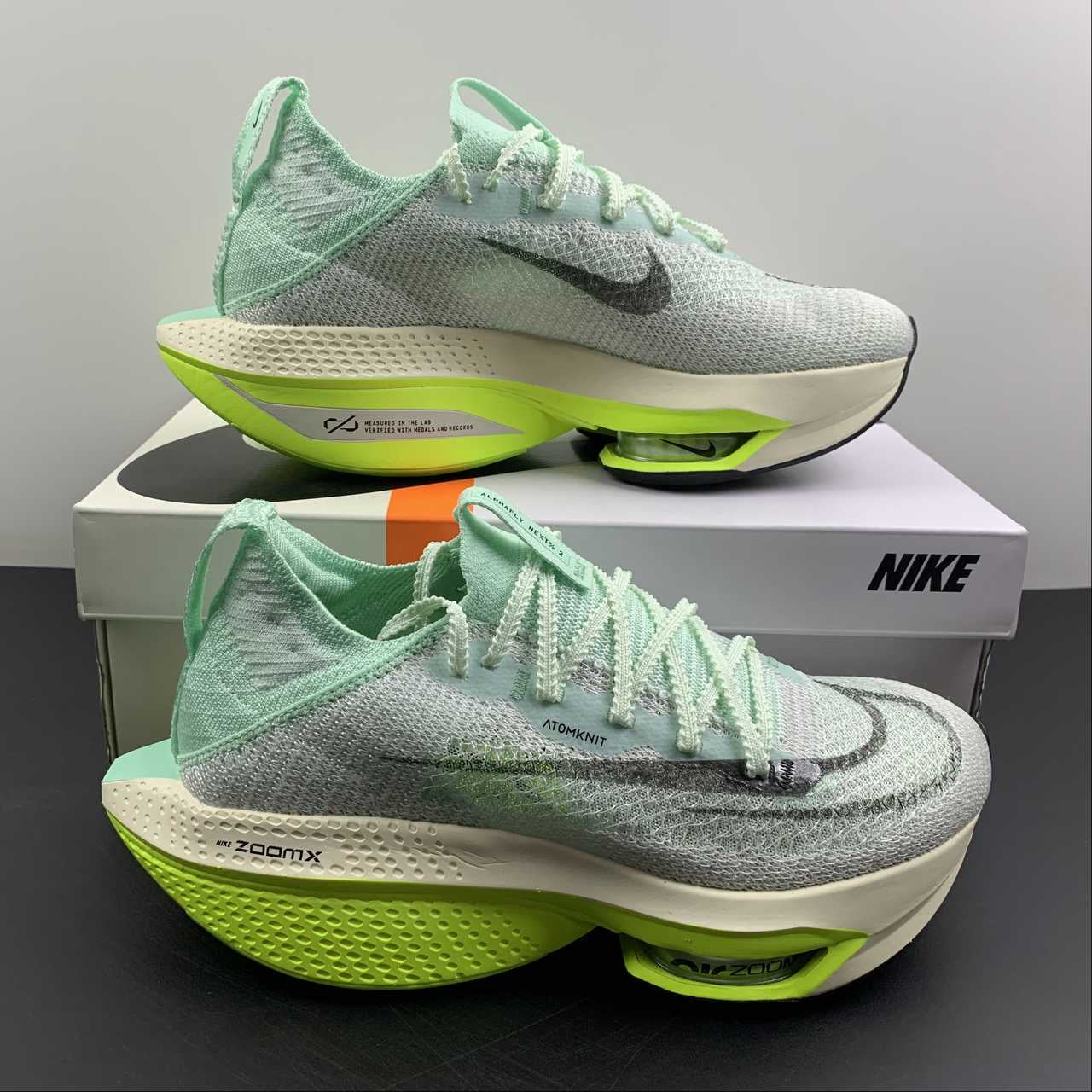 Tênis Air Zoom Alphafly NEXT% 2 'Mint Foam Volt' DV9422-300