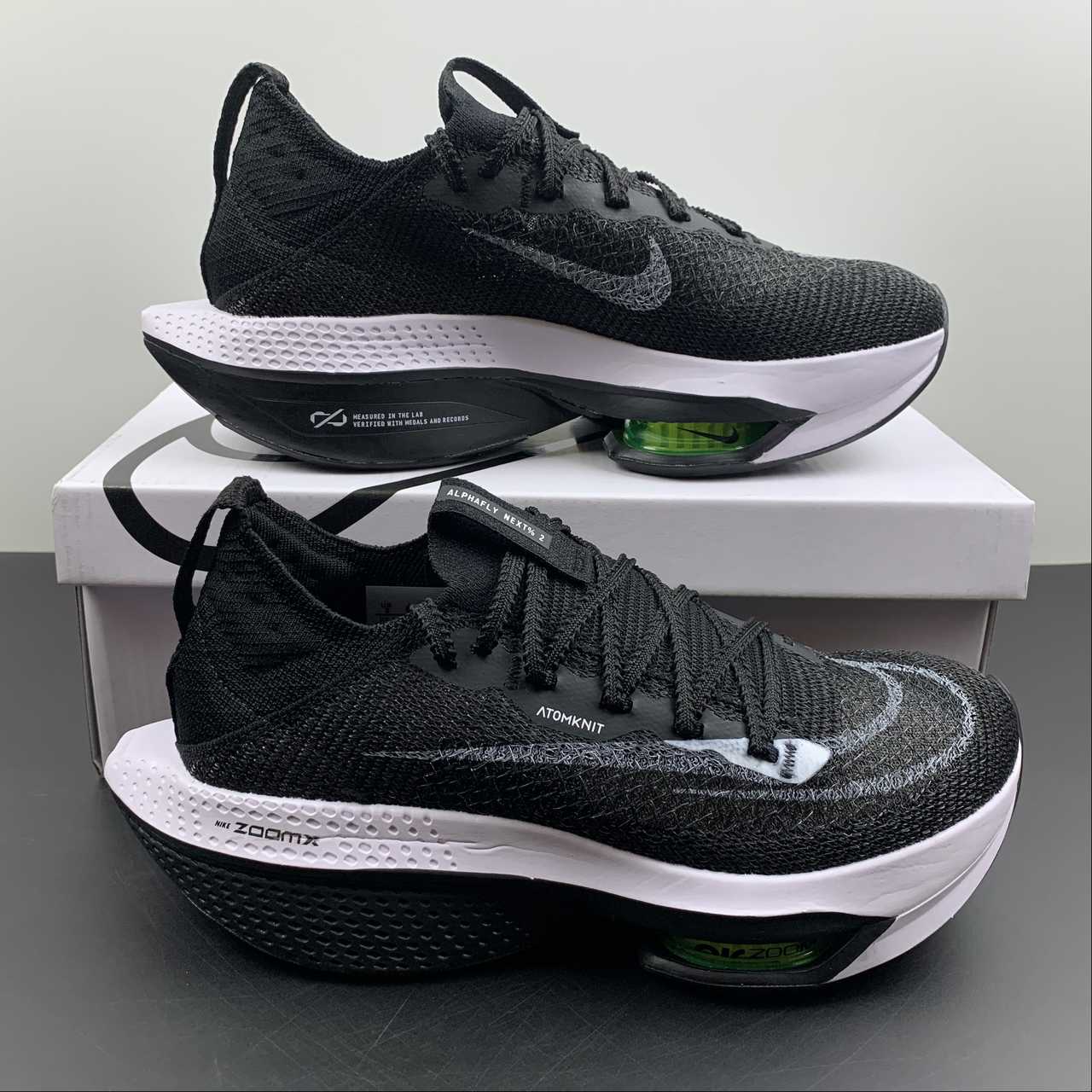 Tênis Air Zoom Alphafly NEXT% 2 branco preto